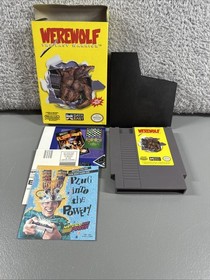 Werewolf The Last Warrior NES Nintendo CIB Complete MINT Gold Seal