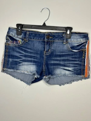 Mujer Rue 21 Pantalones Cortos Talla 7/8 Color Bordado Foto 1 de 4