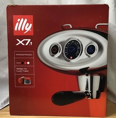 Máquina de Espresso Illy X7.1 iperEspresso, Negra NUEVA caja abierta Foto 1 de 4