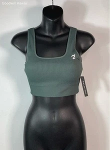 PELOTON Green Sleeveless Pull-over Athletic Top Women - Size S -NWT - Picture 1 of 6