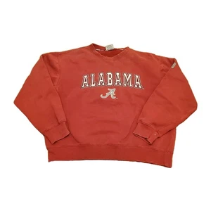 University Of Alabama Sweatshirt Adult Large Colosseum 92 Crimson Tide Roll Tide - Picture 1 of 5