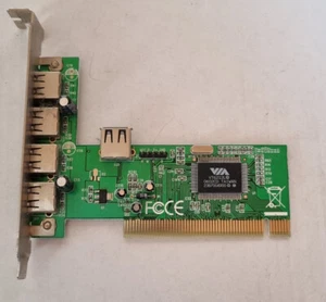 Via VT6212L 4 Port USB PCI Karte - Bild 1 von 2