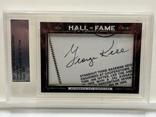 2021 Leaf Hall Of Fame Cut Signature Edition George Kell Auto Detroit Tigers