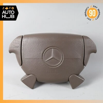 96-98 Mercedes R129 SL500 SL320 Volante Airbag Marrón OEM Foto 1 de 4