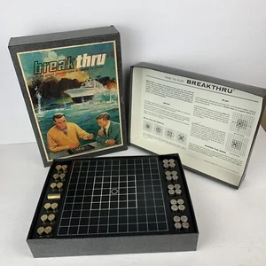 Breakthru Brettspiel Vintage 1968 Marinestrategie komplett Top Zustand! - Bild 1 von 18
