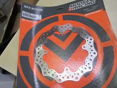 MOOSE RACING RFX REAR BRAKE ROTOR - KTM SX85 85 SX 2003-2010 / ORANGE - Image 1 of 3