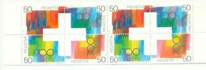 BANDIERE - FLAGS SWITZERLAND 1991 booklet - Imagen 1 de 1
