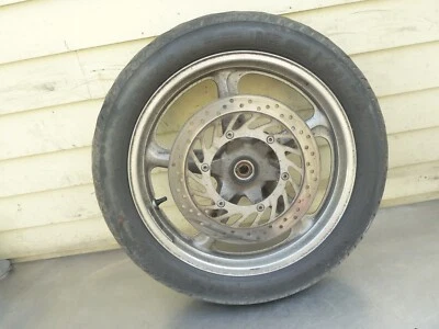 Rotor neumático rueda delantera BUENO Nighthawk 750 CB750SC todos los años Honda # P14 Foto 1 de 4