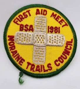 Allegheny Council, Pittsburgh Pennsylvania, 1983 Shingas District 1st Aid Patch - Picture 1 of 3