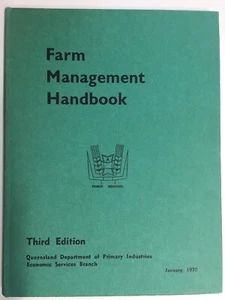 Farm Management Handbook by QLD Primary Industries Third Edition HB 1970 - Bild 1 von 10