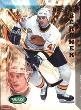 1995-96 Parkhurst International Canucks Hockey Card #208 Josef Beranek