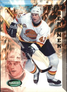 1995-96 Parkhurst International Canucks Hockey Card #208 Josef Beranek