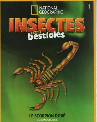 Collection Insectes & Autres Bestiols - Scorpion Dore - Fascicule N° 1 Brochure • 4.40€