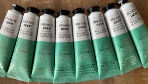 8 (ocho) CREMA DE MANOS EUCALIPTO Y LAVANDA 1 oz tamaño de viaje baño y cuerpo funciona - Imagen 1 de 2