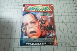 2013 APRIL HORROR MAGAZINE *HMA.NET MASK-FEST* - Picture 1 of 3