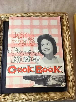 1964 KITTY WELLS Country Kitchen Cookbook AUTOGRAPHED JOHNNY WHITE VOL 1 MUSIC - Image 1 of 4