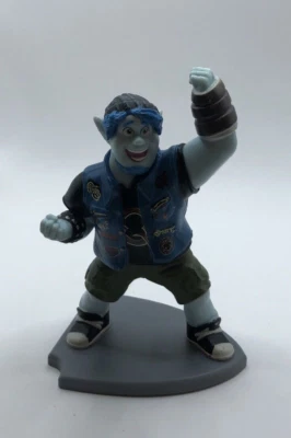 Estatueta Onward Barely Lightfoot Blue Elf Cake Topper Disney 4" - Imagem 1 de 3