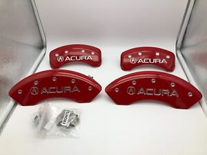 MGP CALIPER COVERS 2013 TO 2015 ACURA ILX 2.4L RED BRAND-NEW OVERSTOCK