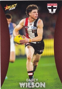 AFL 2025 Select St.Kilda Saints - Darcy Wilson Card No.165 - Picture 1 of 2