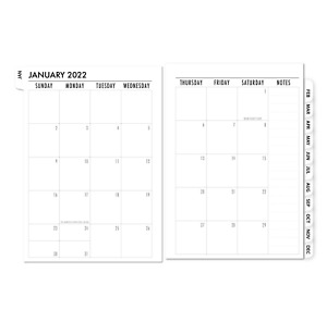 fits Louis Vuitton Agenda: Organizer Bundle w/ 2022 TABBED Calendar:  PM*MM*GM