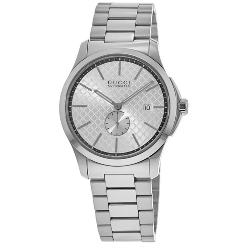 GUCCI Orologio Uomo G Timeless Argento YA126320