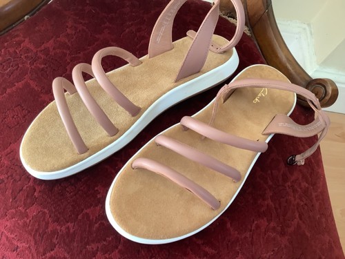 CLARKS Clark's sandali donna pelle nuovi taglia UK 6 5 D