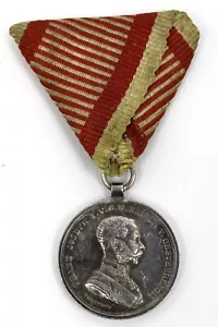 K.u.K. Monarchie, Franz Josef I., Tapferkeitsmedaille, Silber - Bild 1 von 6