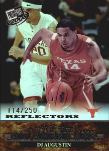 2008 Press Pass Reflectors Holofoil #49 D.J. Augustin AA /250