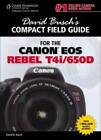 David Buschs Compact Field Guide For The Canon Eos Rebel T4i650d  - Acceptable