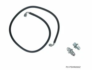P2M Phase 2 High Pressure Power Steering Hose For Nissan 350z Z33 VQ VQ35DE New - Picture 1 of 3