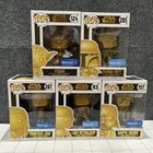 NEW Funko Pop! Star Wars - Walmart Exclusive (Metallic Gold) - LOT OF 5