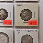 New Listing1947 Washington Silver Quarter Circ