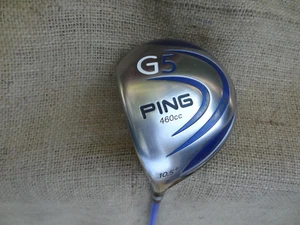 Ping G5 TITANIUM 10.5° Driver ⛳ Grafalloy ProLaunch Blue 65-S Graphite LEFT HAND - Picture 1 of 8