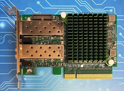 SuperMicro AOC-STGN-i2S Dual Port 10Gb Ethernet Controller - Image 1 of 3