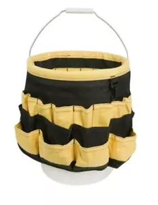 CLC Custom LeatherCraft 4122 - 5 Gallon Bucket Organizer 61 Pocket Tool Holder - Picture 1 of 1