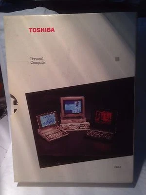 VINTAGE TOSHIBA PERSONAL COMPUTER MANUALS - Image 1 of 2