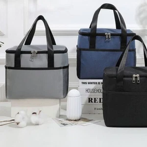 Portable Insulated Thermal Cooler Bag Lunch Time Sandwich Drink Cool Storage Bag - Picture 1 of 15