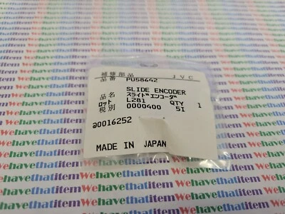 PU58642 / MSW19 / JVC SLIDE ENCODER / VCR  / 1 PIECE (qzty) - Image 1 of 2