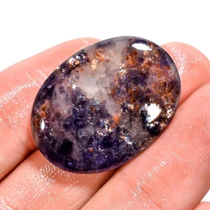 Iolite Sunstone Oval Shape Cabochon Natural Gemstone 30.5 Ct. 28X20X5 mm Y-6689 - Picture 1 of 1
