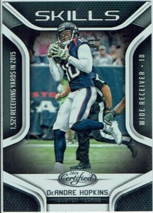 2016 Panini Football Certified Skills No. 19 DeAndre Hopkins