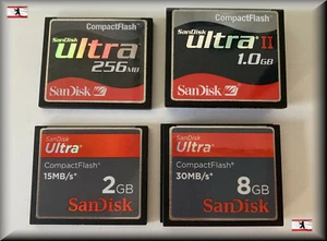 SanDisk Ultra Compact Flash 1GB 2GB 4GB 8GB 32GB Protective Case - SDCFX - Picture 1 of 1