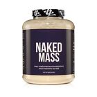 NAKED MASS - Natural Weight Gainer Protein Powder - 8lb Bulk, GMO Free, Glute...