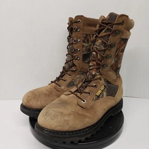Cabela's Men's Hunting Camo Boots 81-2395 Gor-Tex Thinsulate Lace Up Size 12 D - Picture 1 of 18