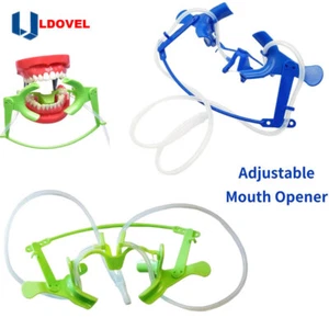 Adjustable Dental Ortho Nola Dry Field System Cheek Retractor Mouth Opener Blue - Picture 1 of 17