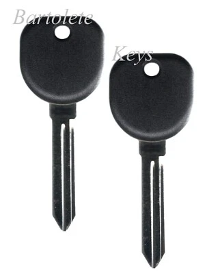 2 Car Key Fits 2000 2001 2002 Buick LeSabre Cadillac DeVille Pontiac Bonneville - Image 1 of 4