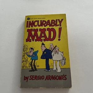 Incurably Mad By Sergio Aragones Vintage MAD Comic Paperback - Picture 1 of 3