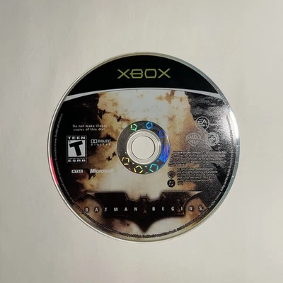 Batman Begins (Microsoft Xbox, 2005) Disc - Image 1 of 2