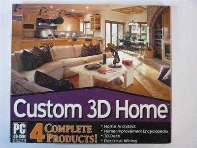Software PC Custom 3D Home 3D Deck Architect Improvement Encyclopedia NEW - Image 1 of 2