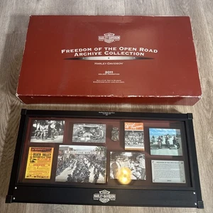 Harley Davidson 2011 Freedom Of The Open Road Shadow Box Archive Collection #368 - Picture 1 of 15