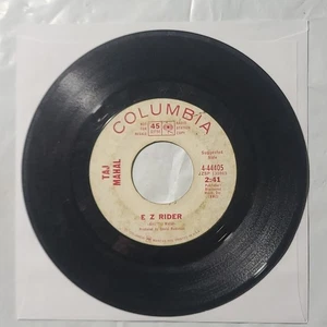 Taj Mahal ~ E Z Rider/ Leaving Trunk ~ Columbia Promo WL 45 RPM Record - Picture 1 of 4